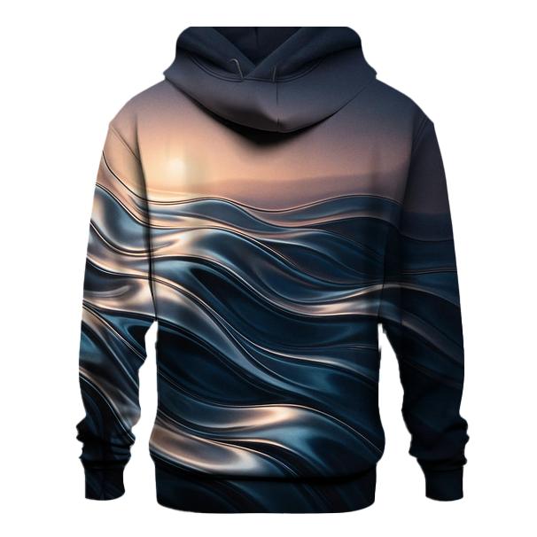 Liquid Mirage Gradient Dunes zip-up hoodies