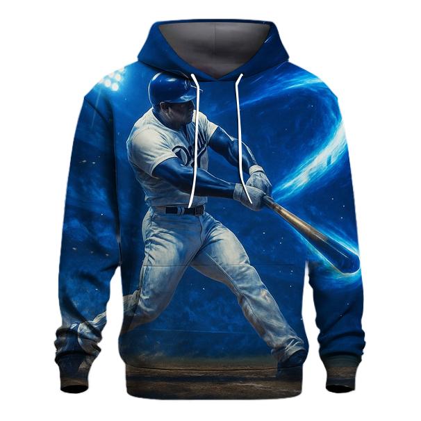 Blue Comet Power Swing graphic hoodies