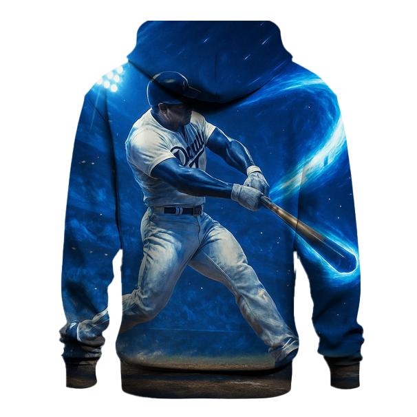Blue Comet Power Swing graphic hoodies