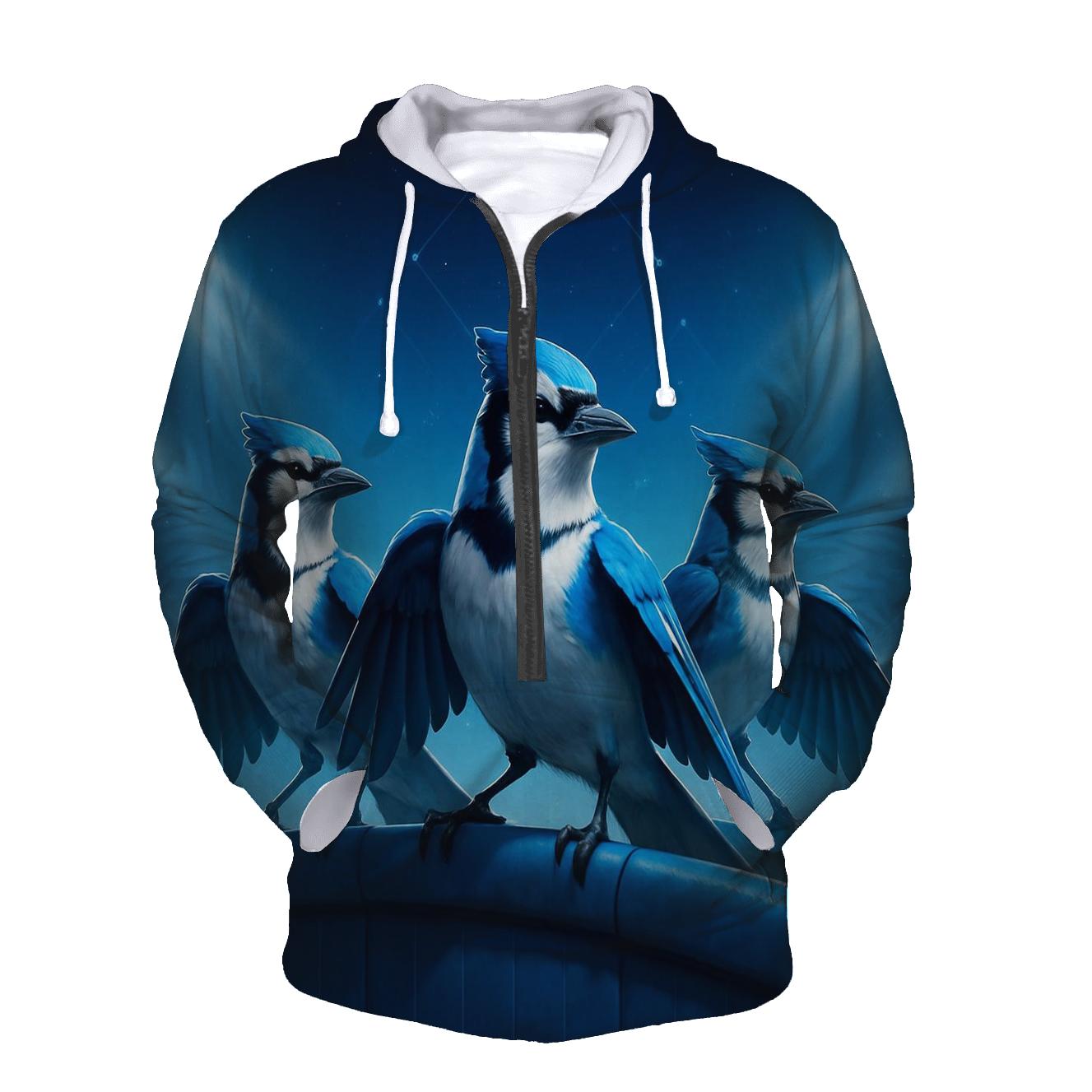 Galactic Outfield Guardians Blue Jays zip-up hoodies