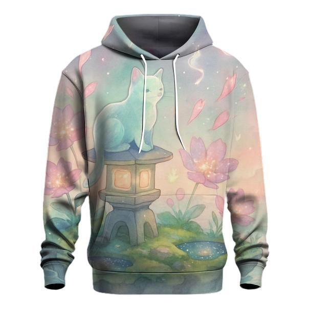 Stardust Garden Spirit Cat designer hoodies