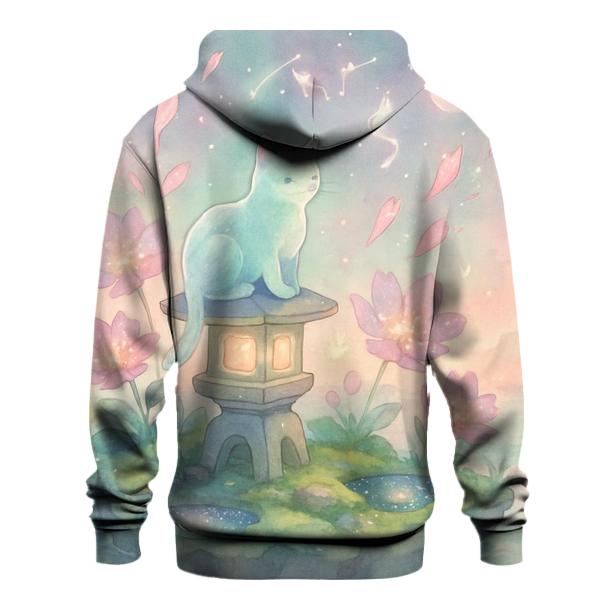 Stardust Garden Spirit Cat designer hoodies