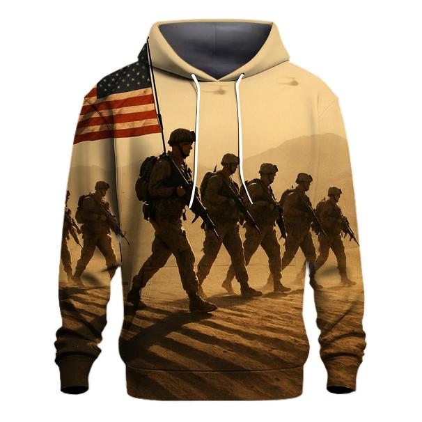 Desert Wind Banner Patrol embroidered hoodies