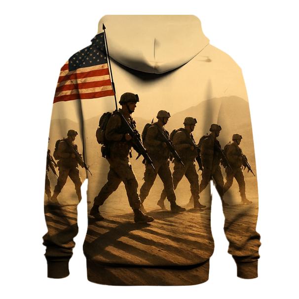 Desert Wind Banner Patrol embroidered hoodies