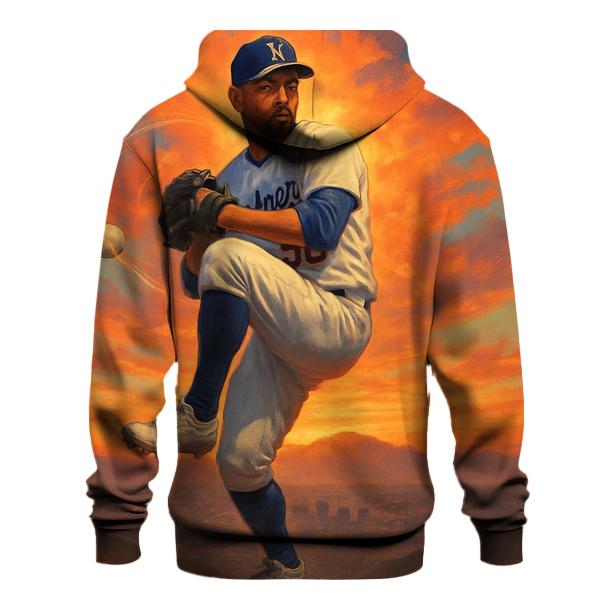 Sunset Windup Over Chavez Haze zip-up hoodies