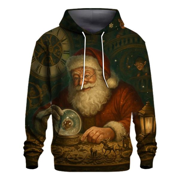 Clockwork Workshop Santa Panorama custom hoodies