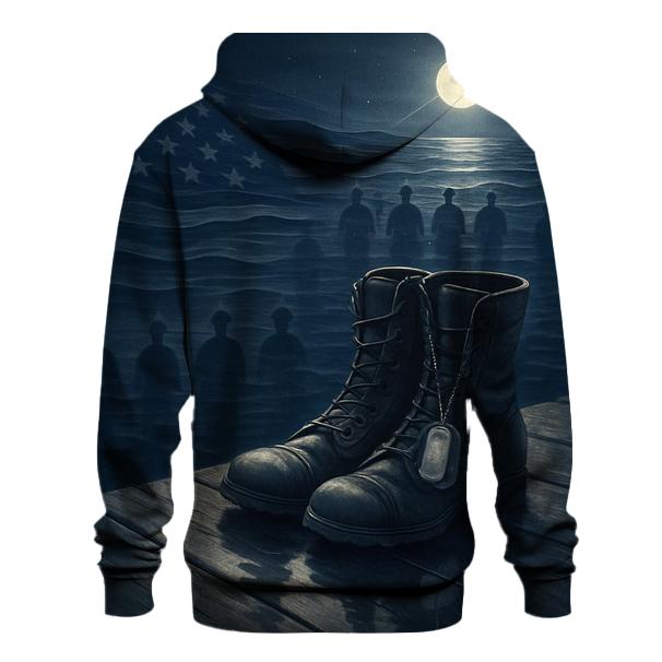 Ocean Of Memory Flag Reflections pullover hoodies