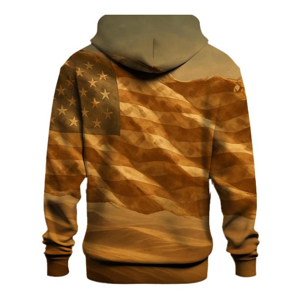 Desert Camo Stars On The Wind pullover hoodies