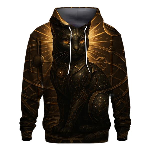 Chrono Navigator Clockwork Cat custom hoodies