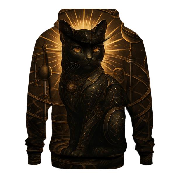 Chrono Navigator Clockwork Cat custom hoodies