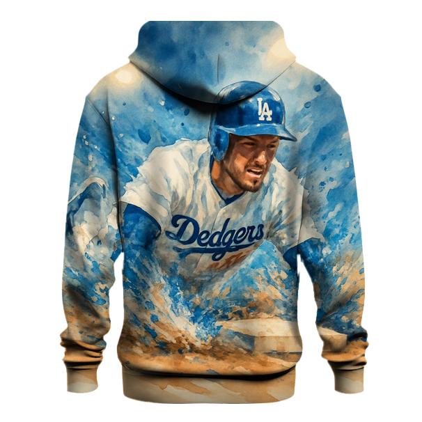 Watercolor Stolen Base Burst zip-up hoodies