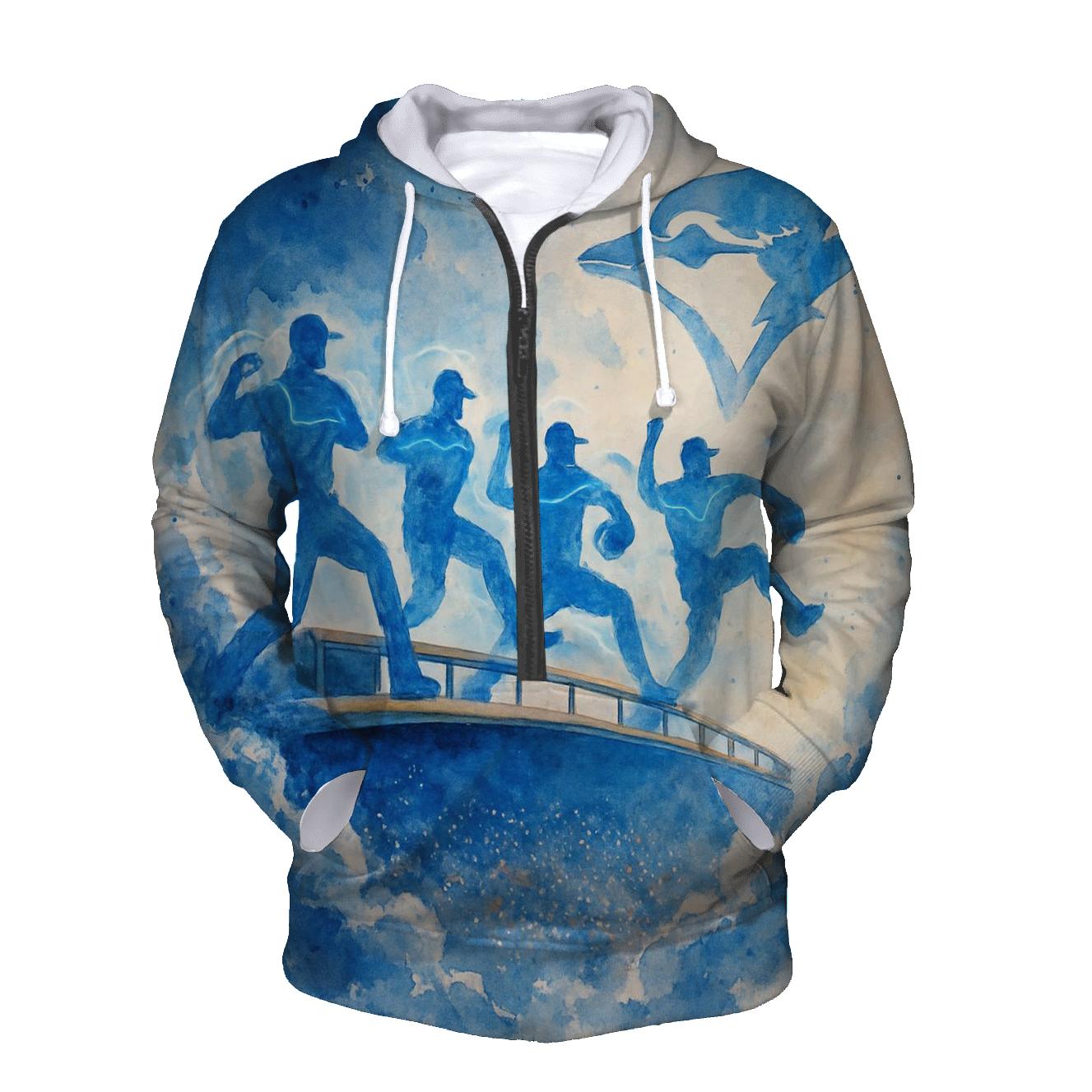 Celestial Bullpen Arc With Blue Jays Spirit premium hoodies
