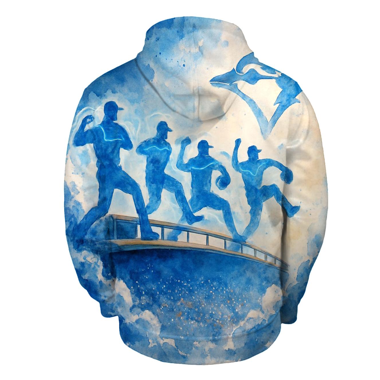Celestial Bullpen Arc With Blue Jays Spirit premium hoodies