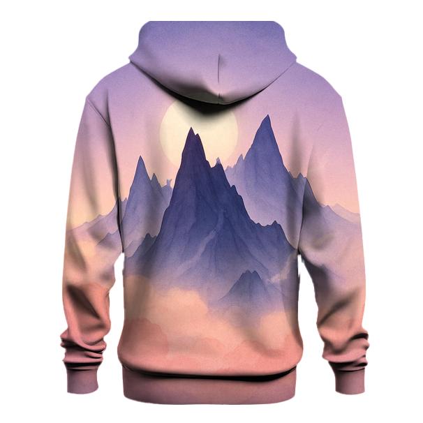 Peaks Above The Cotton Sky printed hoodies