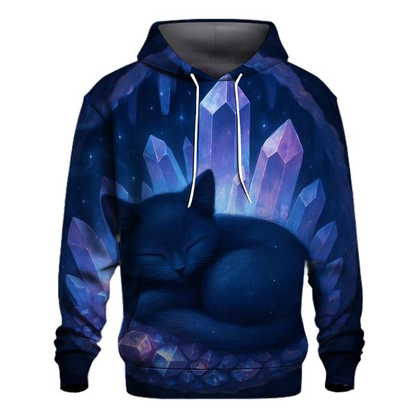 Crystal Cave Dreaming Cat hoodie styles