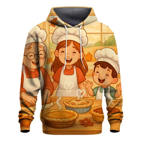 Autumn Pastel Pie Bake Off lightweight hoodies