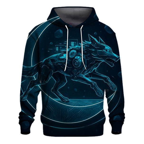 Starlit Mechanical Moon Runner heavyweight hoodies