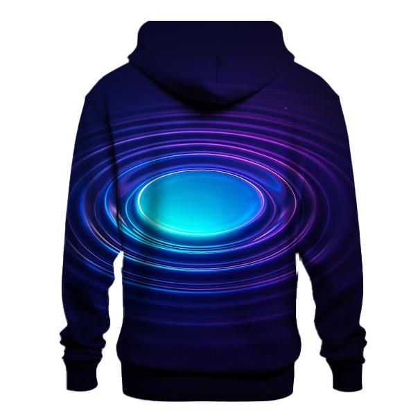 Cosmic Ripple Gradient Pool pullover hoodies