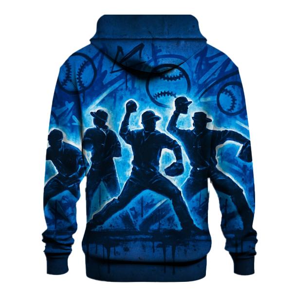 Graffiti Bullpen Thunder embroidered hoodies