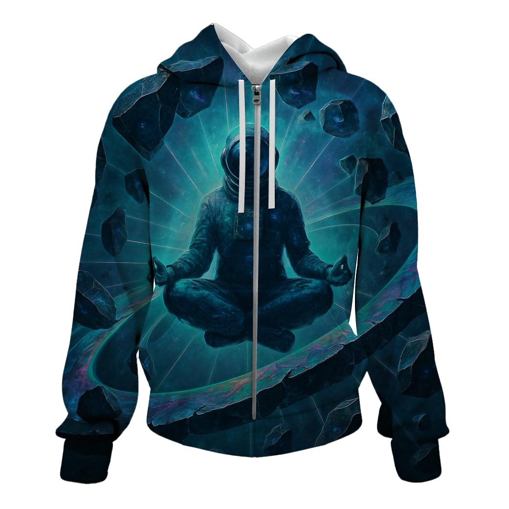 Astronaut Of The Fractured Aurora Rings hoodie trends
