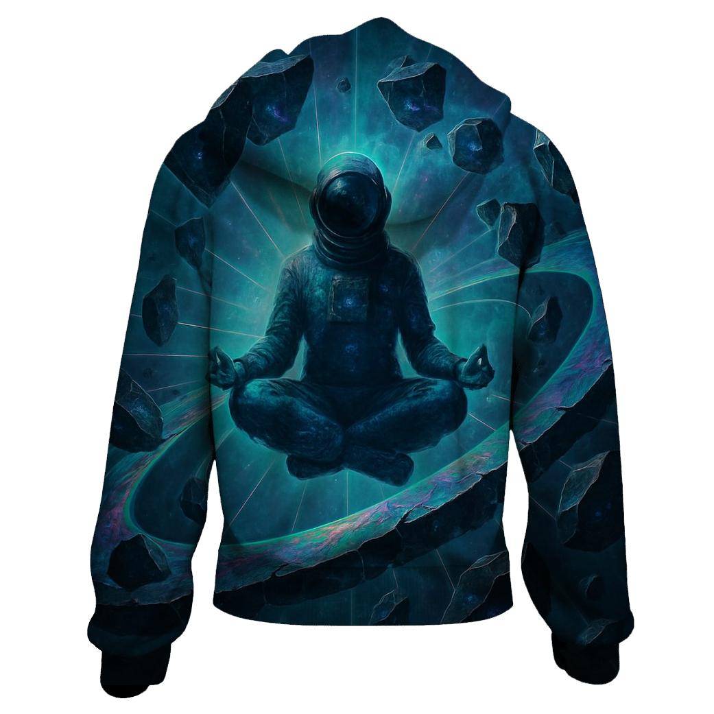Astronaut Of The Fractured Aurora Rings hoodie trends