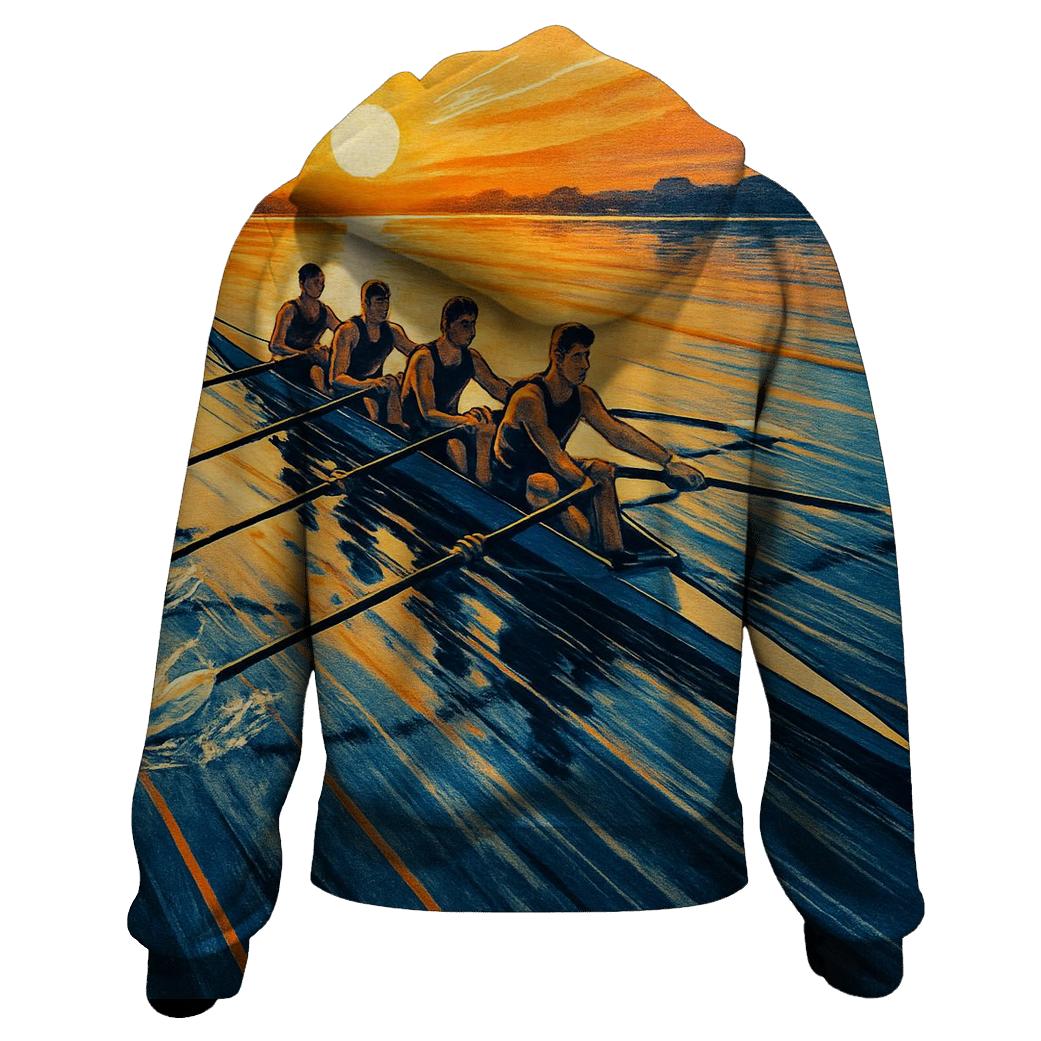 Solar Rowing Regatta premium hoodies