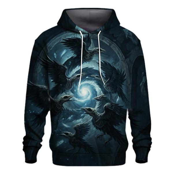 Ravens Of The Cold Singularity heavyweight hoodies