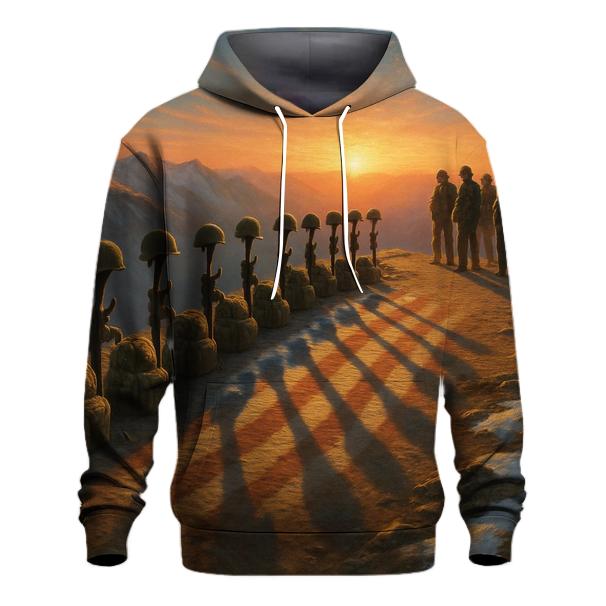 Mountain Ridge Honor Line hoodie designs