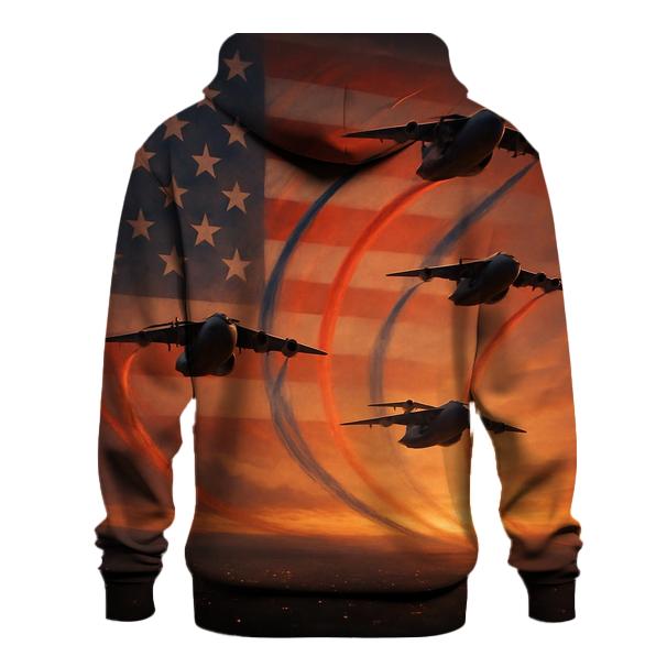 Steel Wings Homecoming Flight embroidered hoodies