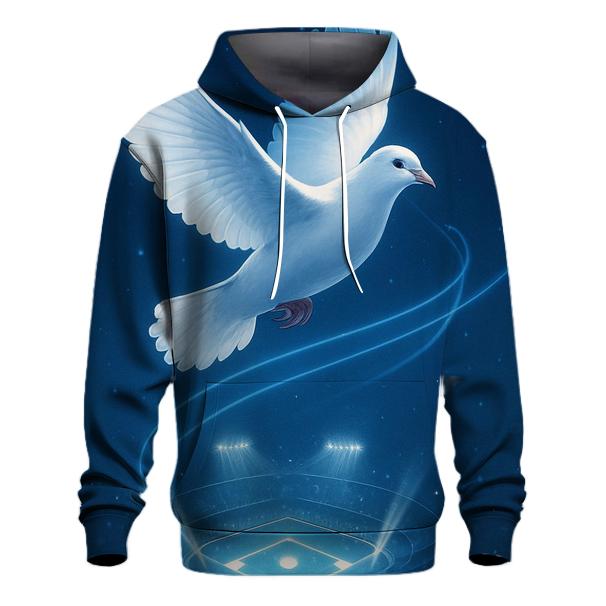 Dove Over Diamond Lights lightweight hoodies