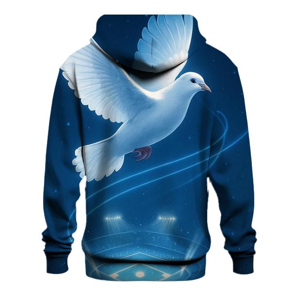 Dove Over Diamond Lights lightweight hoodies