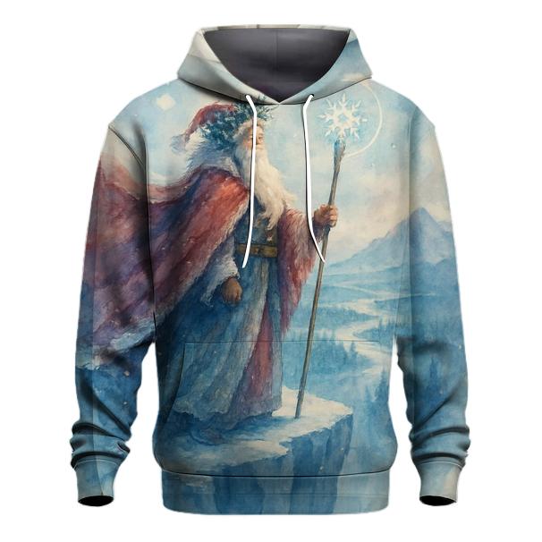 Ice Crystal Crown Santa Majesty pullover hoodies