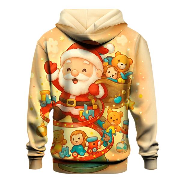 Playful Toy Parade Santa Carousel pullover hoodies