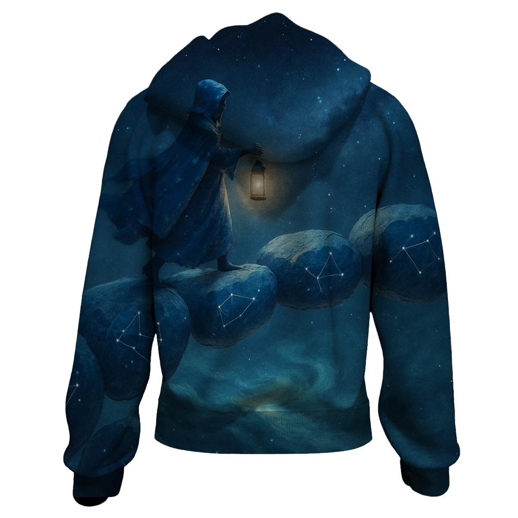 Lantern Walk Along The Meteor Bridge hoodie trends