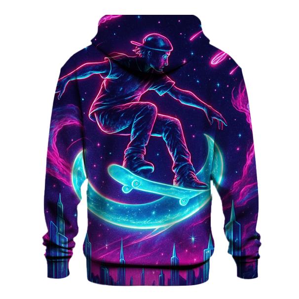 Nebula Skater Over Starwave City hoodie trends