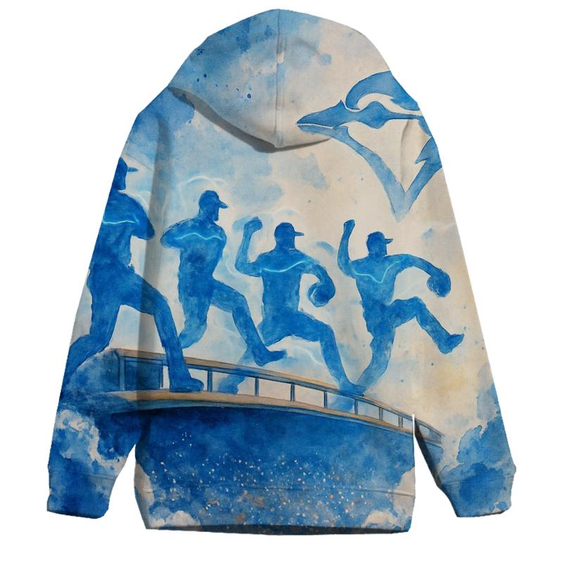 Celestial Bullpen Arc With Blue Jays Spirit graphic hoodies