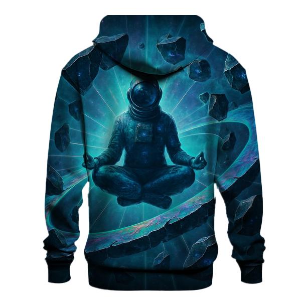 Astronaut Of The Fractured Aurora Rings custom hoodies