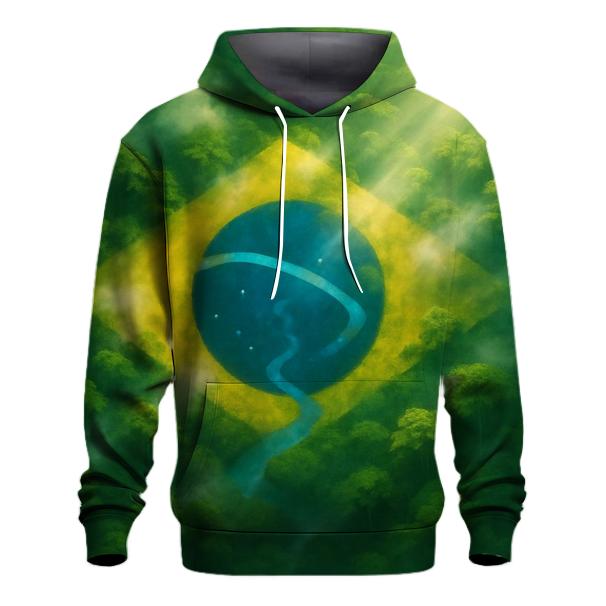 Brazilian Rainforest Flag Canopy hoodie designs