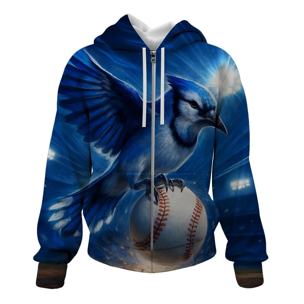 Blue Jays Sky Surge Home Run Flight embroidered hoodies