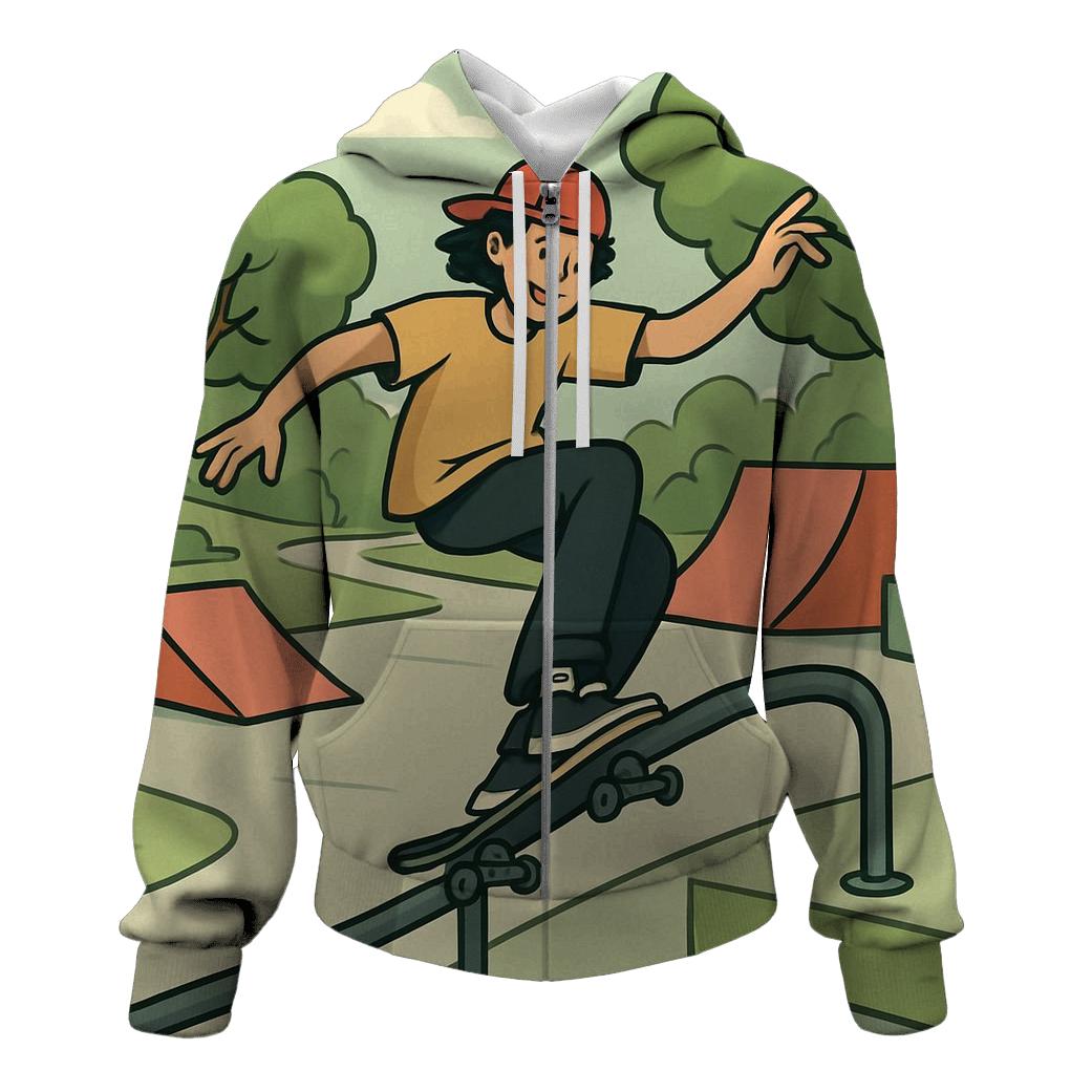Playground Street Skate Flow pullover hoodies