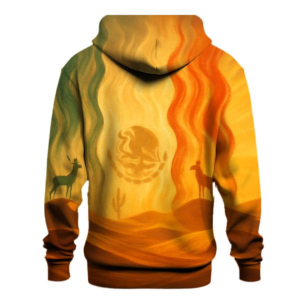 Mexican Desert Flag Mirage hoodie styles