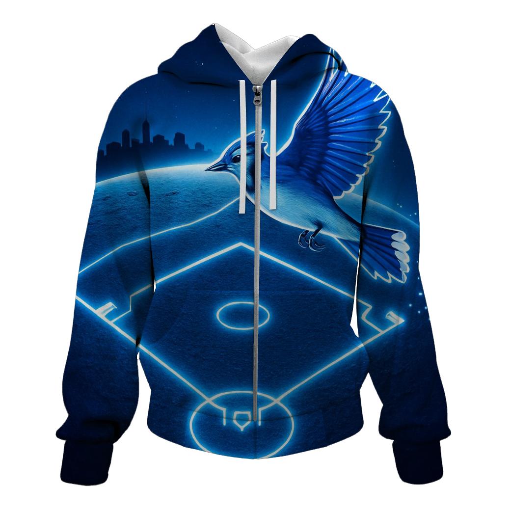 Blue Jays Lunar Diamond Horizon zip-up hoodies