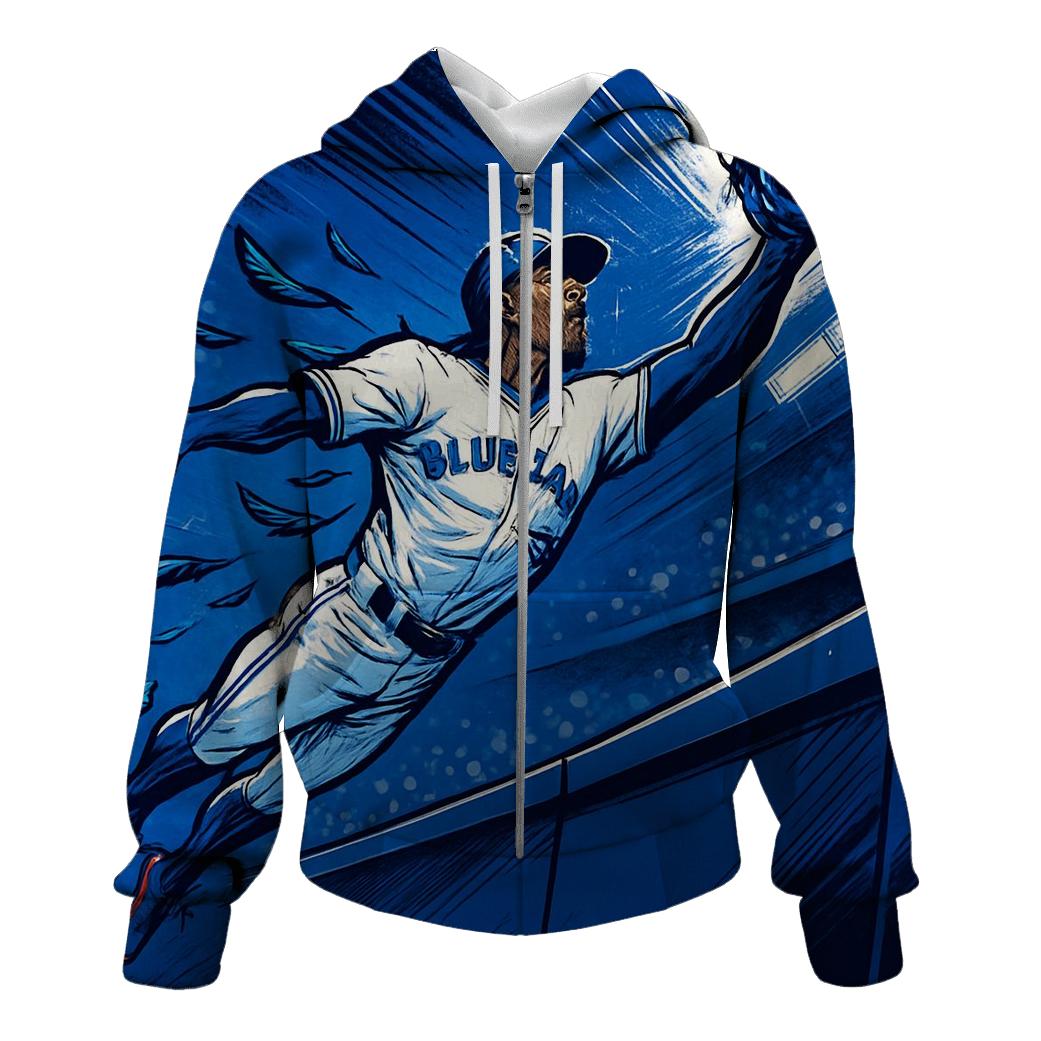 Night Flight Wall Catch Blue Jays Finale premium hoodies