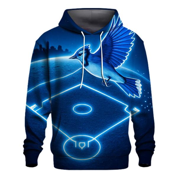 Blue Jays Lunar Diamond Horizon graphic hoodies