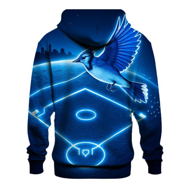Blue Jays Lunar Diamond Horizon graphic hoodies