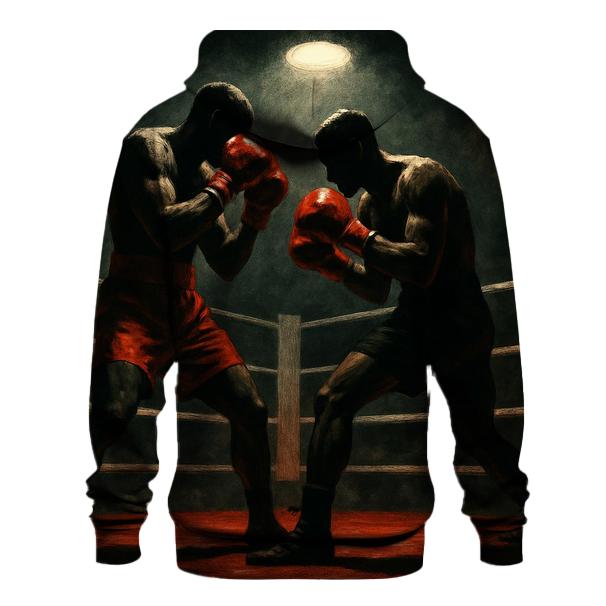 Crimson Boxing Ring Clash hoodie styles