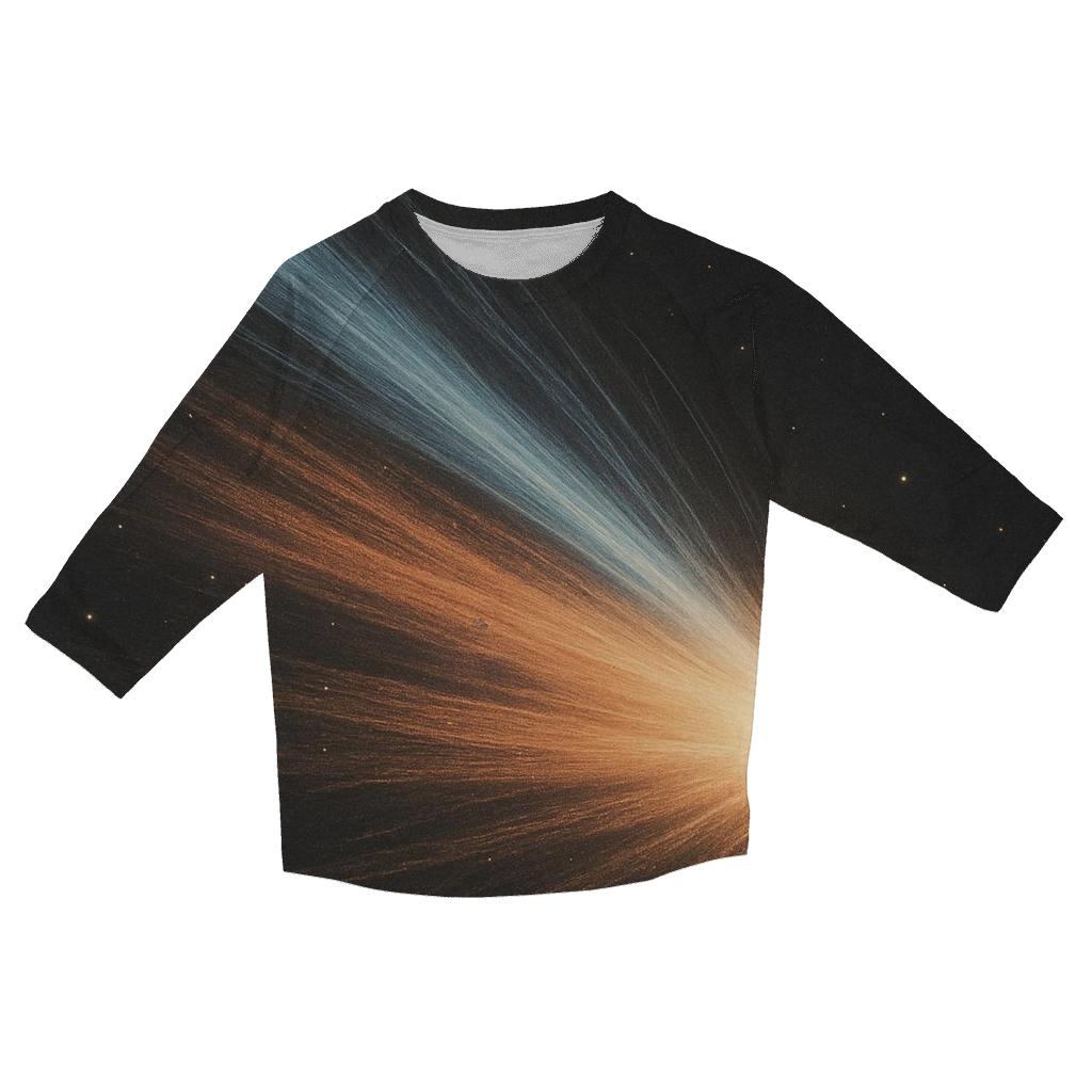 Comet Perihelion Fan Sheet trendy 3/4 sleeve tops