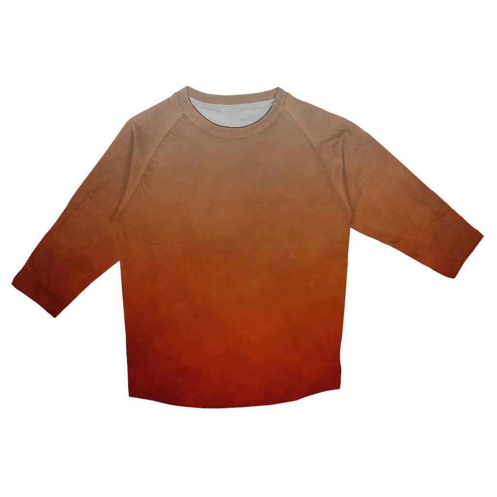 Ember To Ash Gradient trendy 3/4 sleeve tops
