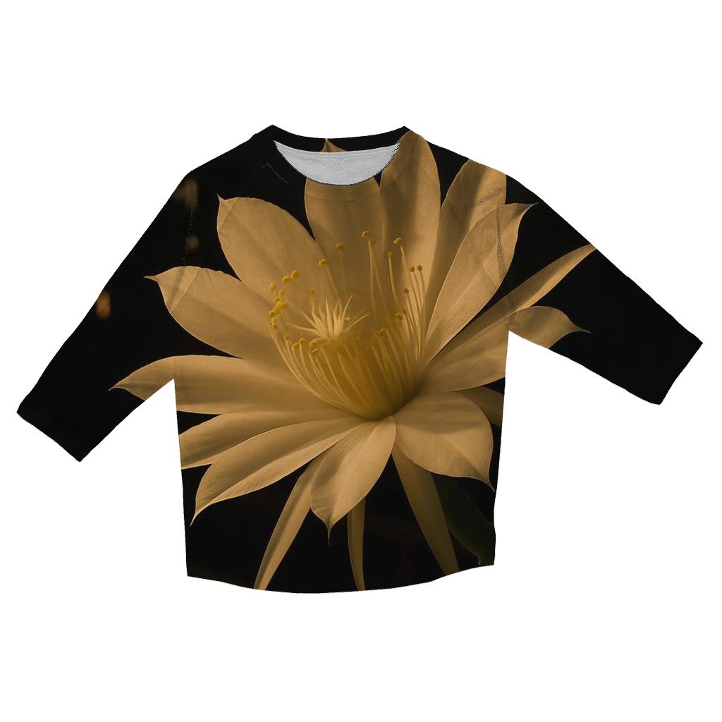 Night Blooming Cereus On A City Rooftop personalized 3/4 sleeve tees