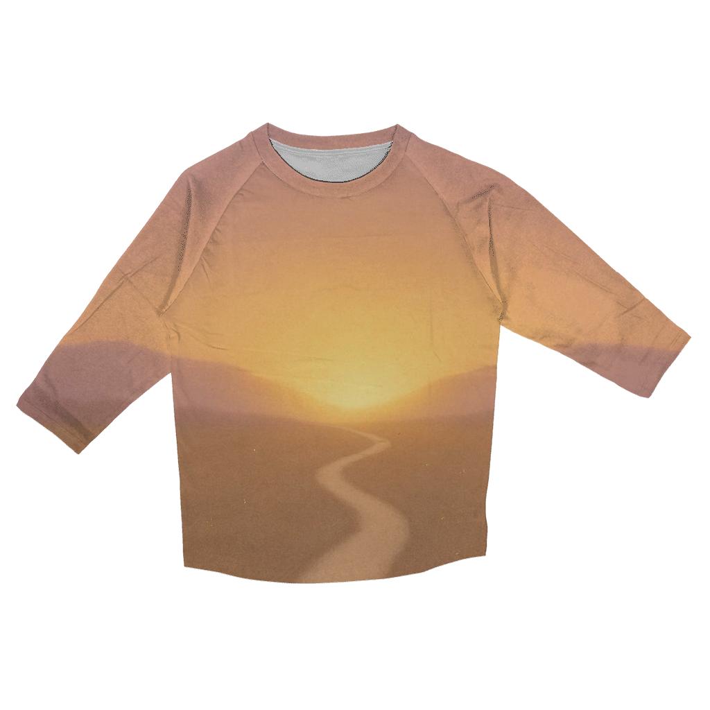 Golden Horizon Walk casual three quarter sleeve shirts